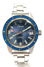 Orologio Rewel diver vintage sub anni 70 diving clock swiss made montre bachelit