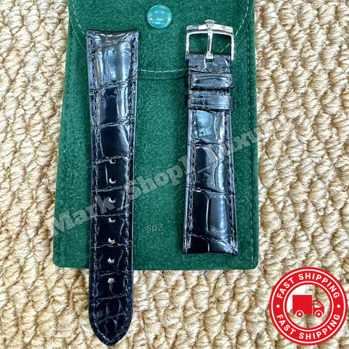 Rolex cinturino pelle nera - rolex,