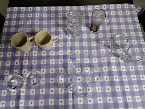 Set tazze bicchieri - set,