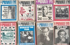 Job lot 112 1970s Private Eye