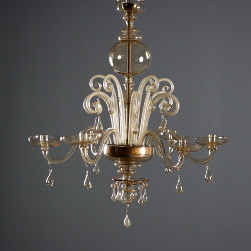 Lampadario antico vetro - lampadario,