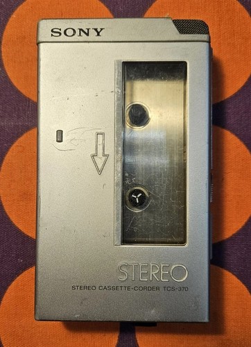 Walkman sony tcs 370 stereo - walkman,
