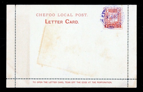 1900 cina locale chefoo k - 1900,,