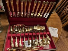 argenteria placcata oro +