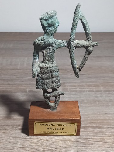 Arciere bronzetto bronzo - arciere,