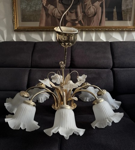 Lampadario vintage fiamme - vintage,