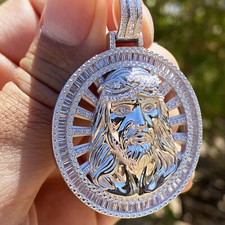 Ciondolo Gesù in argento