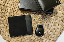 Montblanc NightFlight Leather Collection - Set portafoglio e portachiavi uomo