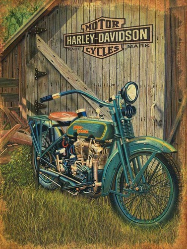 Insegna pubblicitaria harley - insegna,