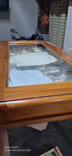 Tavolino salotto noce - tavolino,