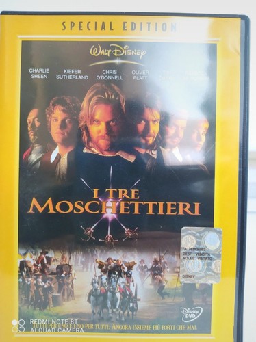 Dvd tre moschettieri - dvd, (1994)