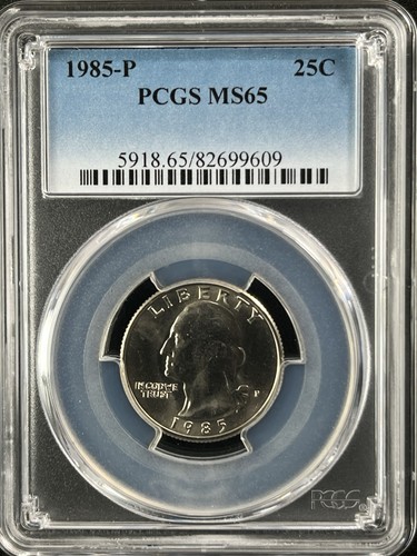 1985 25c washington - 25c,