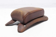 Panca Posteriore In Pelle Marrone Sissy Bar Universale Harley Davidson