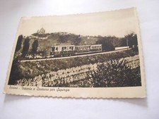 Torino - tranvia a dentiera per Superga - spedita f. g. lievi abrasioni