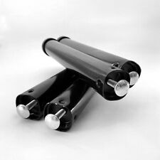 4 Piedi rete letto in metallo con gommino antiscivolo, ricambio misura 10-40cm