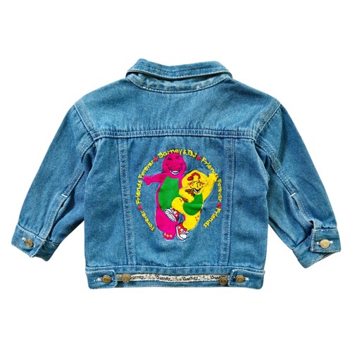 Giacca denim vintage barney - denim,