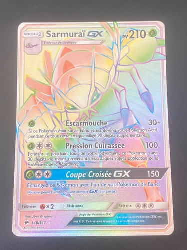 Carte pokemon sarmurai - pokemon, gx