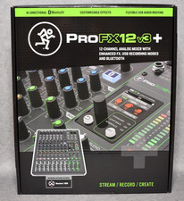 Mackie ProFX12v3+ Mixer Bluetooth 12 Canali Mixer USB-C con Effetti