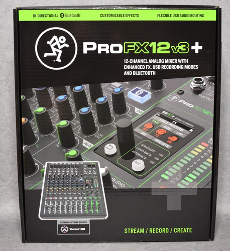 Mackie profx12v3 mixer - mackie, profx12v3+