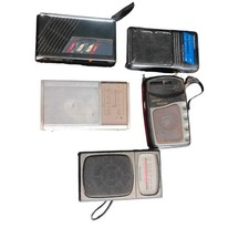 Lotto 5 radio vintage portatili Philips Panasonic irradio ricambi revisionare