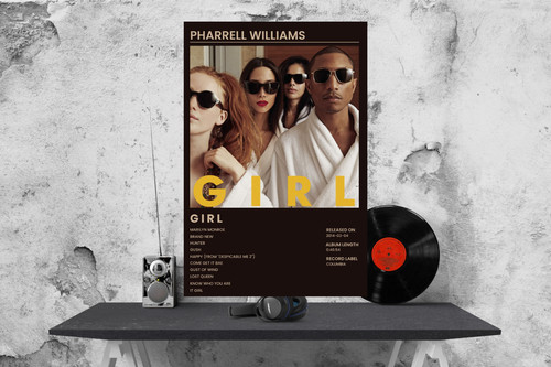 Copertina album stile pharrell - album,