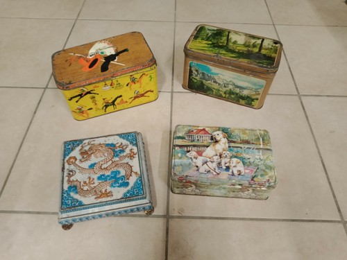 Scatole latta collezione - scatole,
