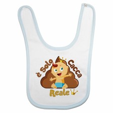 Bavaglino neonato è solo cacca reale