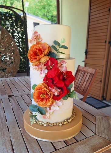 Torta scenografica finta
