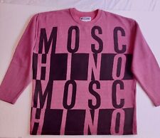 Moschino uomo felpa TG.M
