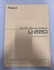 Roland rs-pcm sound module owner's manual