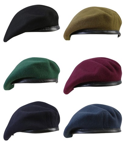 British army beret 100 - beret, 100%