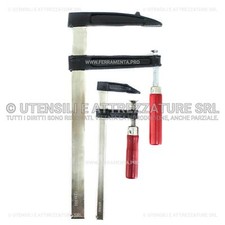 MORSETTO STRETTOIO RAPIDO a VITE REGOLABILE per FISSARE BLOCCARE FALEGNAME