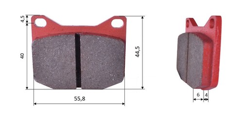 Set pastiglie freno - , (2