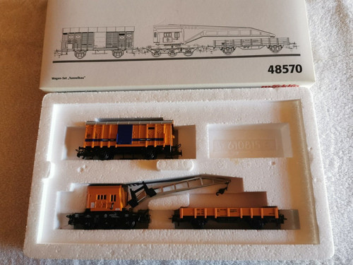 Märklin set carro merci gru