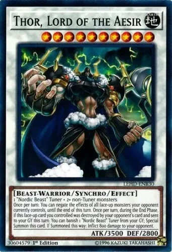 Mazzo yugioh nordic aesir - mazzo, /