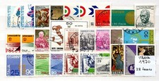 ITALIA 1970  28 valori, annata completa usati -  entra e leggi attentamente