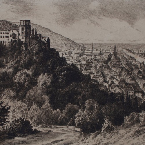 Castello heidelberg neckar - castello, di