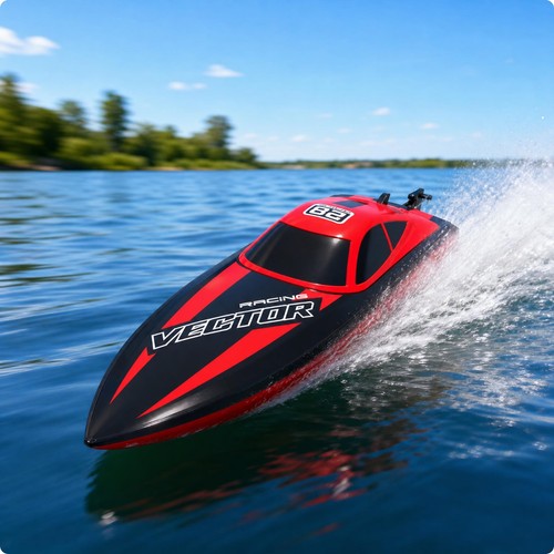 Motoscafo con luci led - motoscafo, rc