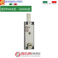 Serratura Centrale Di Sicurezza Per BASCULANTE GARAGE Chiave SECUREMME Doppia Mp