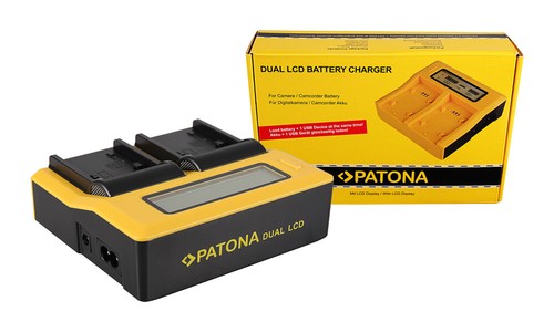 Caricabatteria rapido dual lcd - rapido,