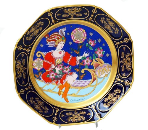 Top piatto natale - di,