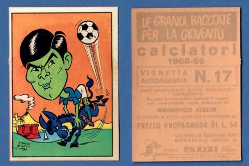 Vignetta calciatori panini - calciatori,