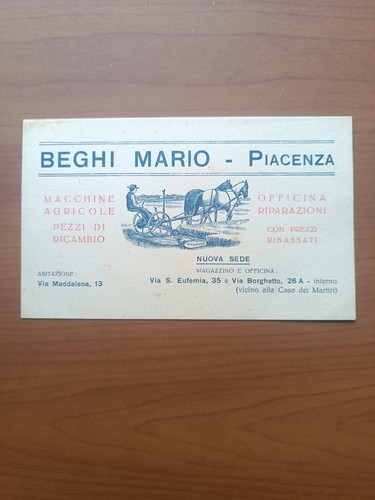 Piacenza beghi mario - -,