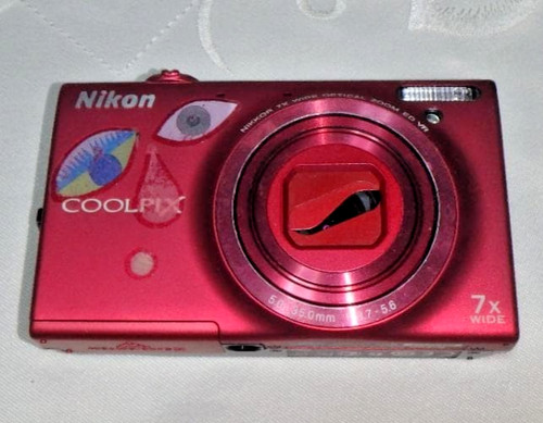Nikon coolpix s6100 rossa - nikon,