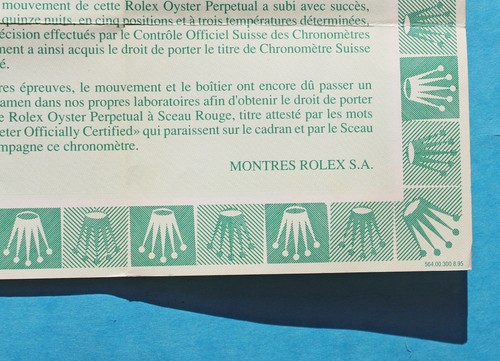 Rolex vintage rare 1995 - rolex, &
