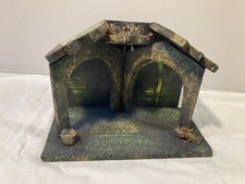 Vecchia Casetta Per Presepe In Legno, dimensioni 25 × 17 × 12 Cm