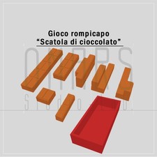 1x Test Puzzle Memory  Scatola
