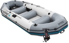 INTEX 68376 Canotto Intex Mariner 4 Set Completo pompa e remi, 328 x 145 x 48 cm