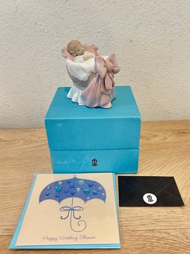 Nib lladro new treasure girl - lladro,