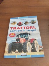 Libri Trattori, Camion E Ruspe. Con 30 Adesivi Removibili. Ediz. Illustrata